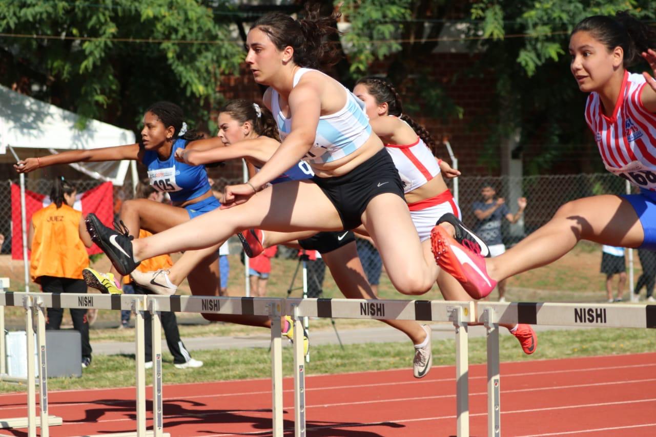 Renata Godoy en el Sudamericano escolar de Paraguay 2