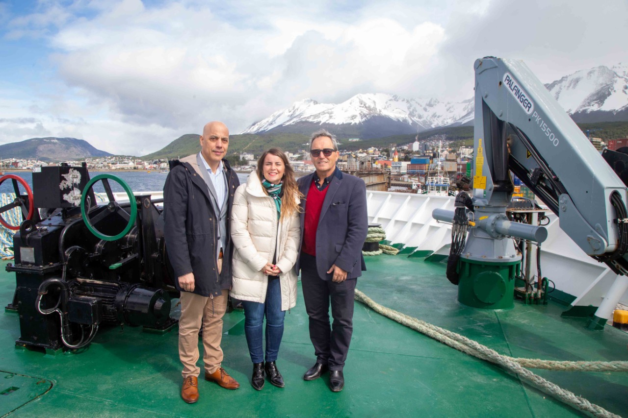 en el crucero científico