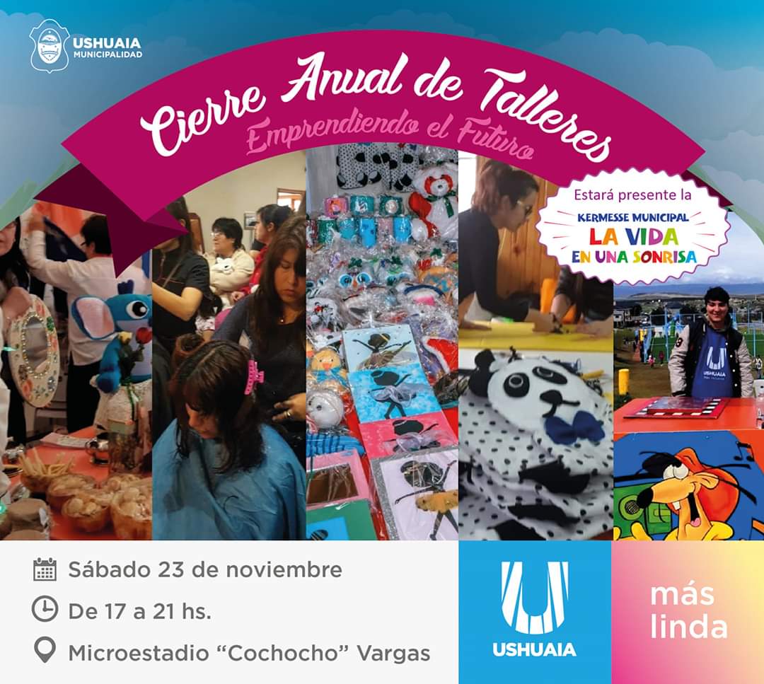 flyer de cierre anual