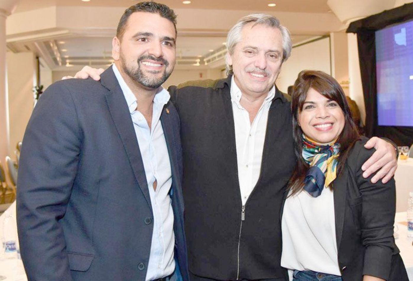 Eugenia, Walter y Alberto