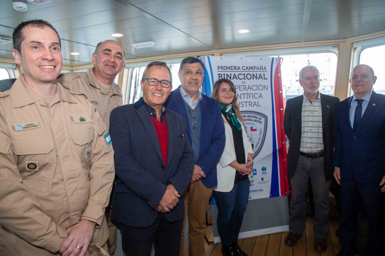 en el crucero cientifico