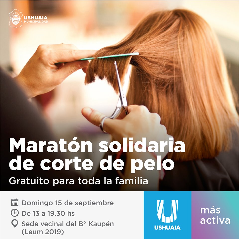 maraton solidaria de corte de pelo