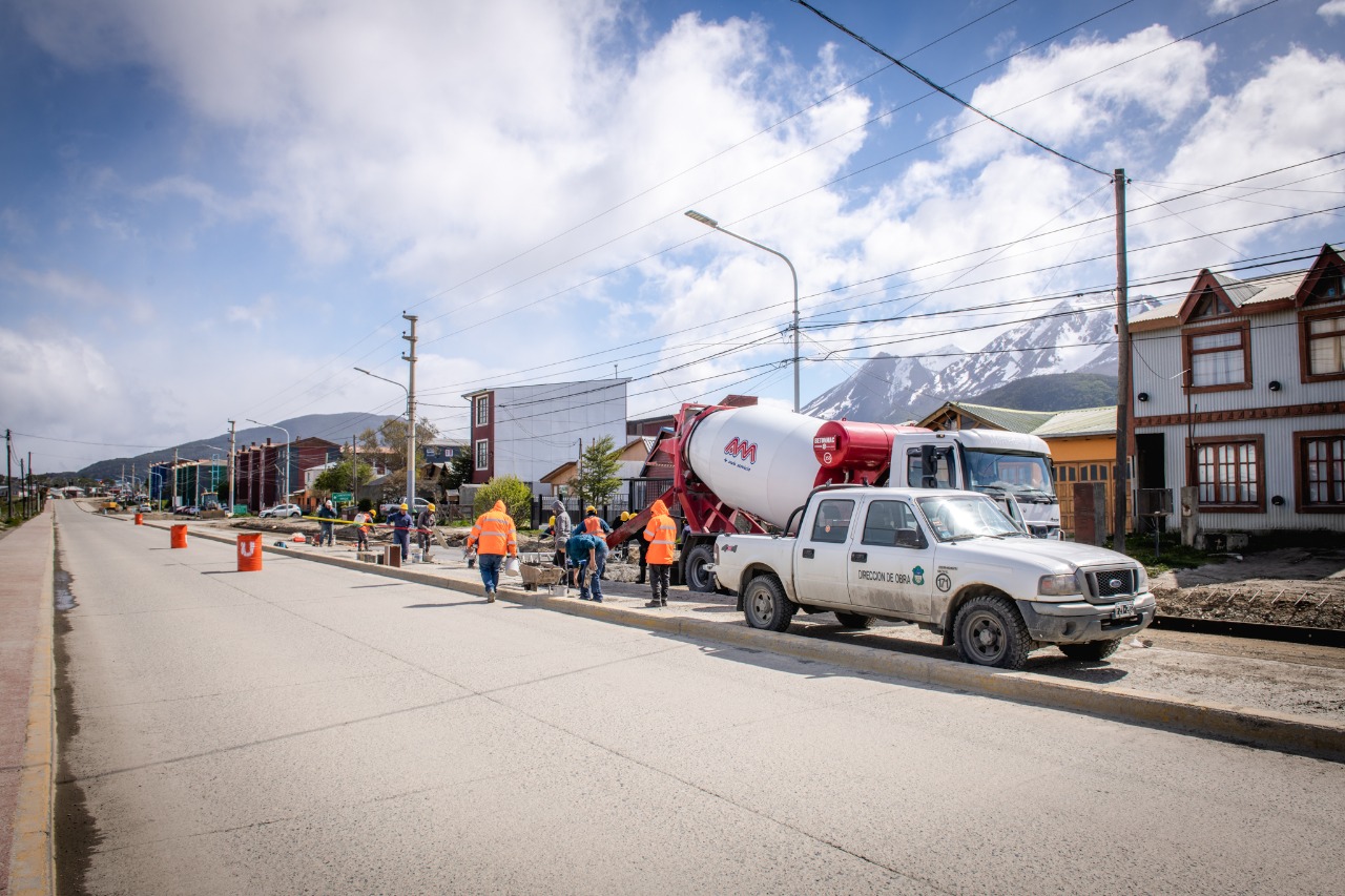 Hipolito Yrigoyen pavimentacion 2
